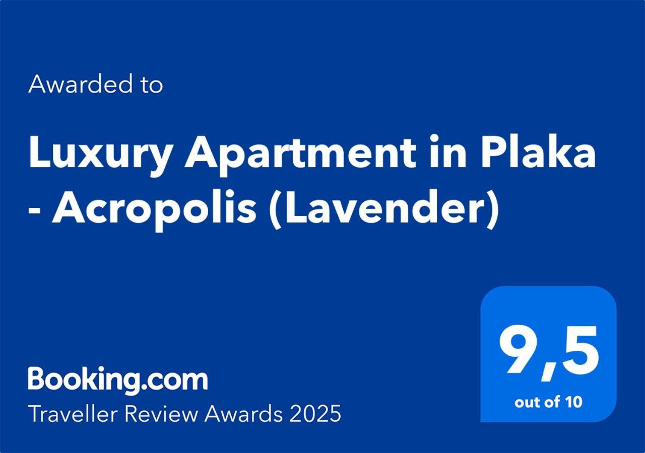 Luxury Apartment In Plaka - Acropolis Atena Exterior foto